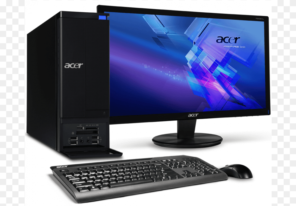 Acer Desktop Acer Desktop Desktop Computer, Pc, Hardware, Electronics, Computer Keyboard Png Image