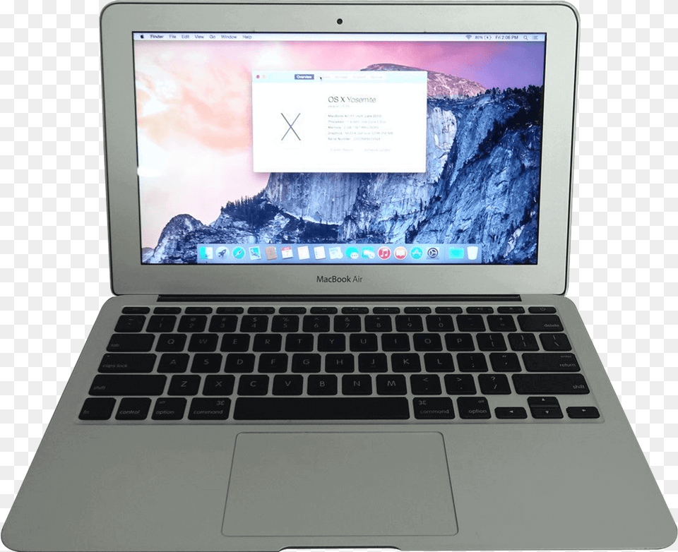 Acer Intel Core I5 Macbook Air 11 16 Ghz I5 4gb, Computer, Electronics, Laptop, Pc Free Png
