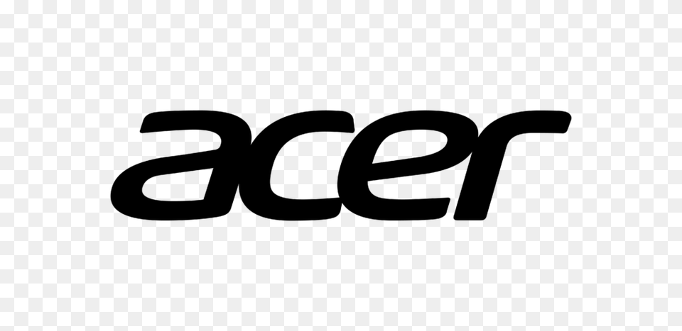 Acer Logo Digital Black, Gray Free Png Download
