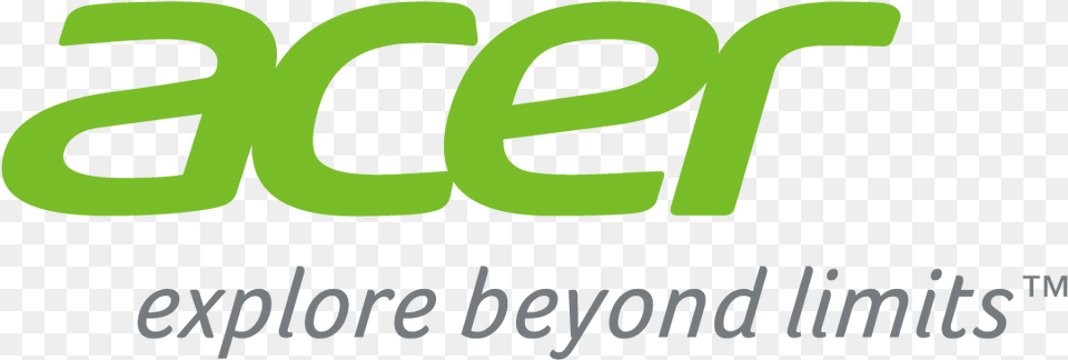 Acer Logo In Collection Acer Explore Beyond Limits Logo, Green, Text Free Transparent Png