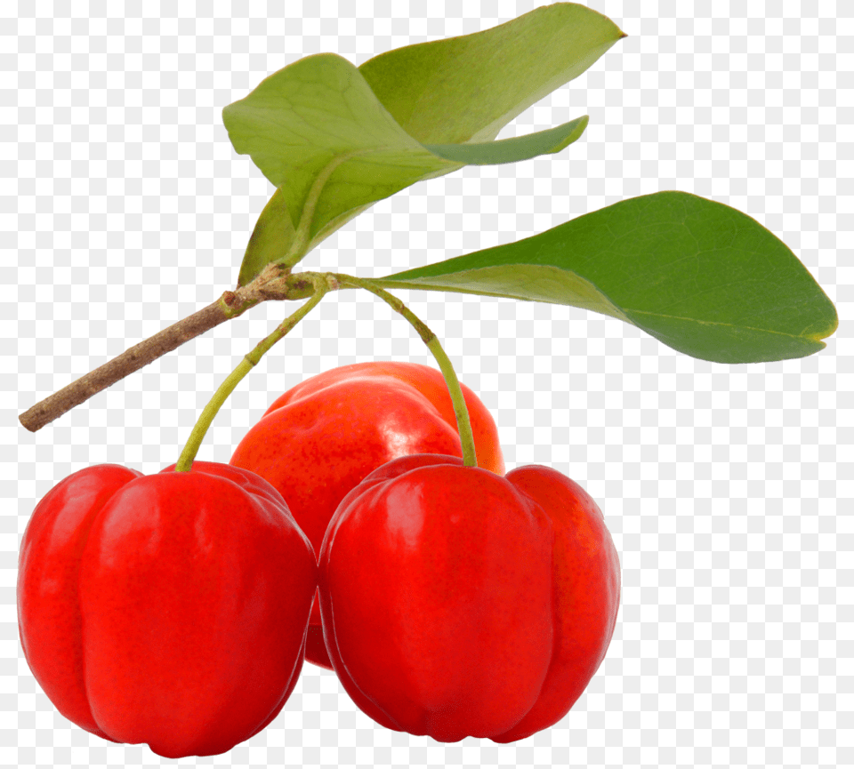 Acerola Cherry Image Acerola Cherry, Food, Fruit, Plant, Produce Png