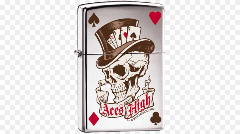Aces High Zippo, Lighter Free Png