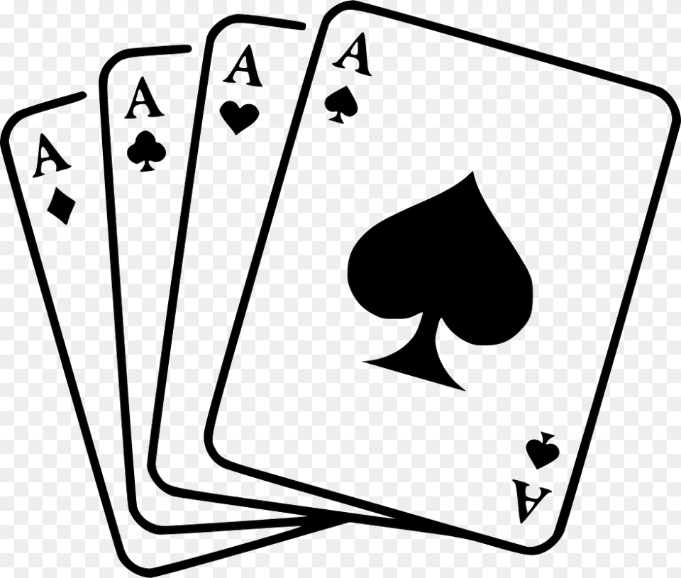 Aces Playing Cards Svg, Game, Gambling Free Png Download