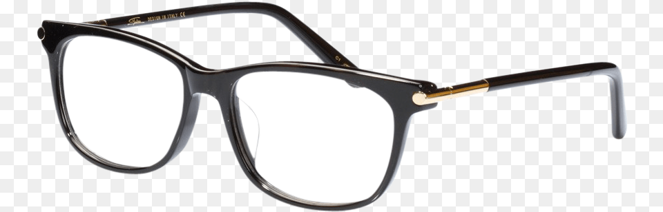 Acetate Professional Look Black Gold Decor, Accessories, Glasses, Sunglasses Free Transparent Png