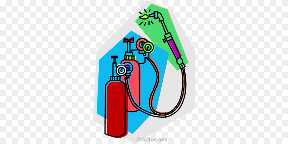 Acetylene Torch Royalty Vector Clip Art Illustration, Machine, Gas Pump, Pump Free Png Download