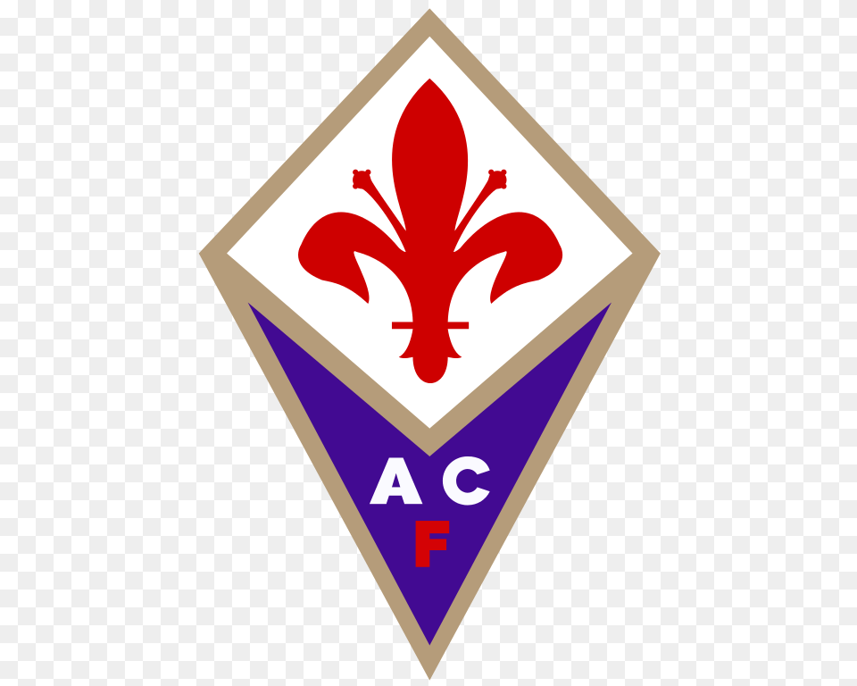 Acf Fiorentina Logo, Symbol, Emblem, Dynamite, Weapon Free Png Download