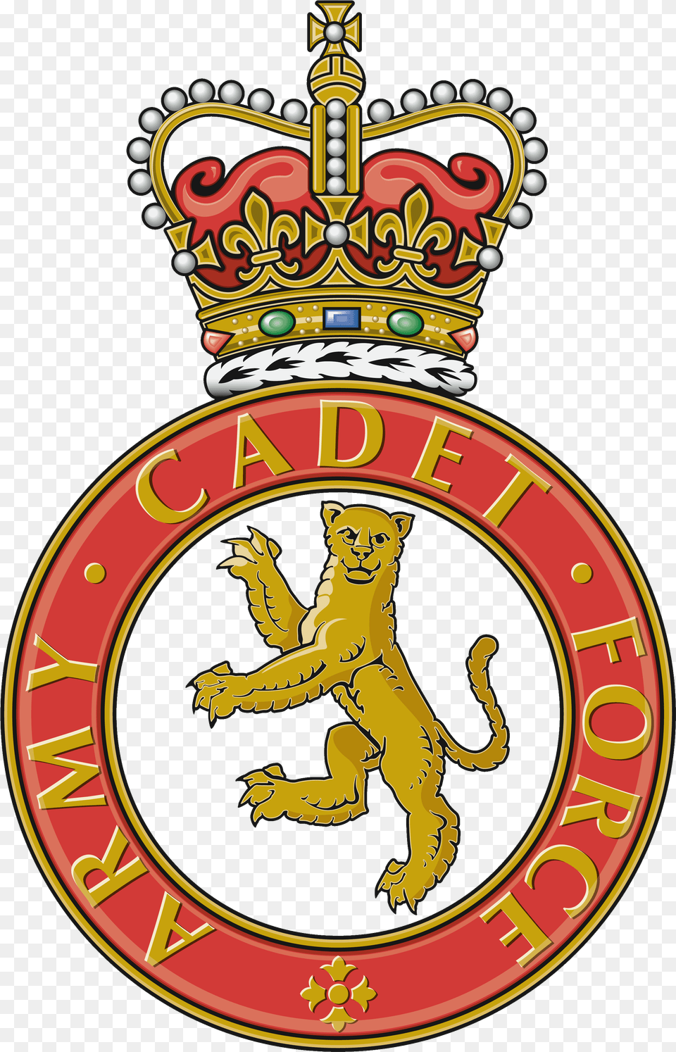 Acf Logo Army Cadet Force Logo, Badge, Emblem, Symbol, Animal Png Image