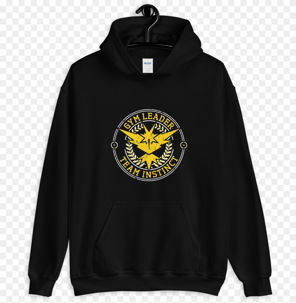 Acheter Sweat Gym Leader Team Instinct De Pokeworldnews Aesthetic Anime Hoodie, Clothing, Knitwear, Sweater, Sweatshirt Png Image