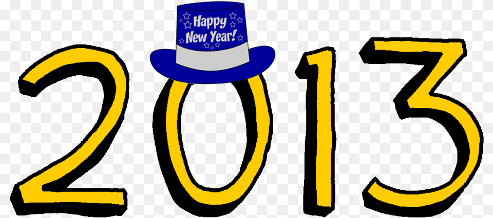 Achievable Goals For The New Year Clipart Full Size New Years Eve Party Hat, Clothing, Text, Number, Symbol Free Transparent Png