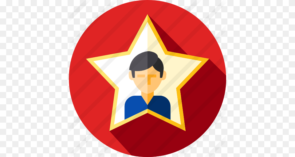 Achievement, Symbol, Star Symbol, Person, Male Png Image