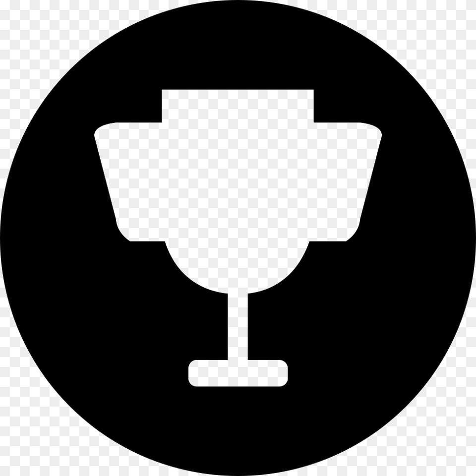 Achievement Ranking Icon Glass, Goblet, Bowl Free Png Download