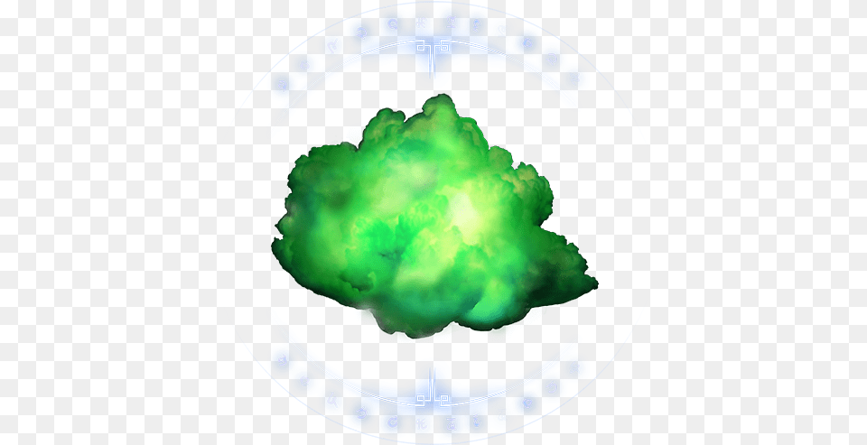 Acid Cloud Spell Green Poison, Nature, Outdoors, Sky, Night Free Png Download