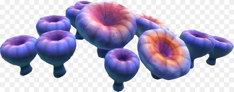 Acid Mushroom Flora Subnautica Flora, Purple, Accessories, Plant, Ornament Png