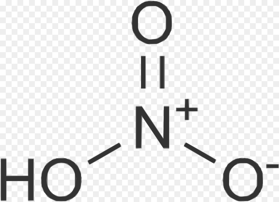 Acid Nitric Acid Chemical Structure, Text Free Transparent Png