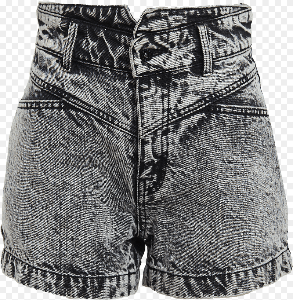 Acid Spliced Denim Short In Colour Jet Set Bermuda Shorts, Clothing, Jeans, Pants Png