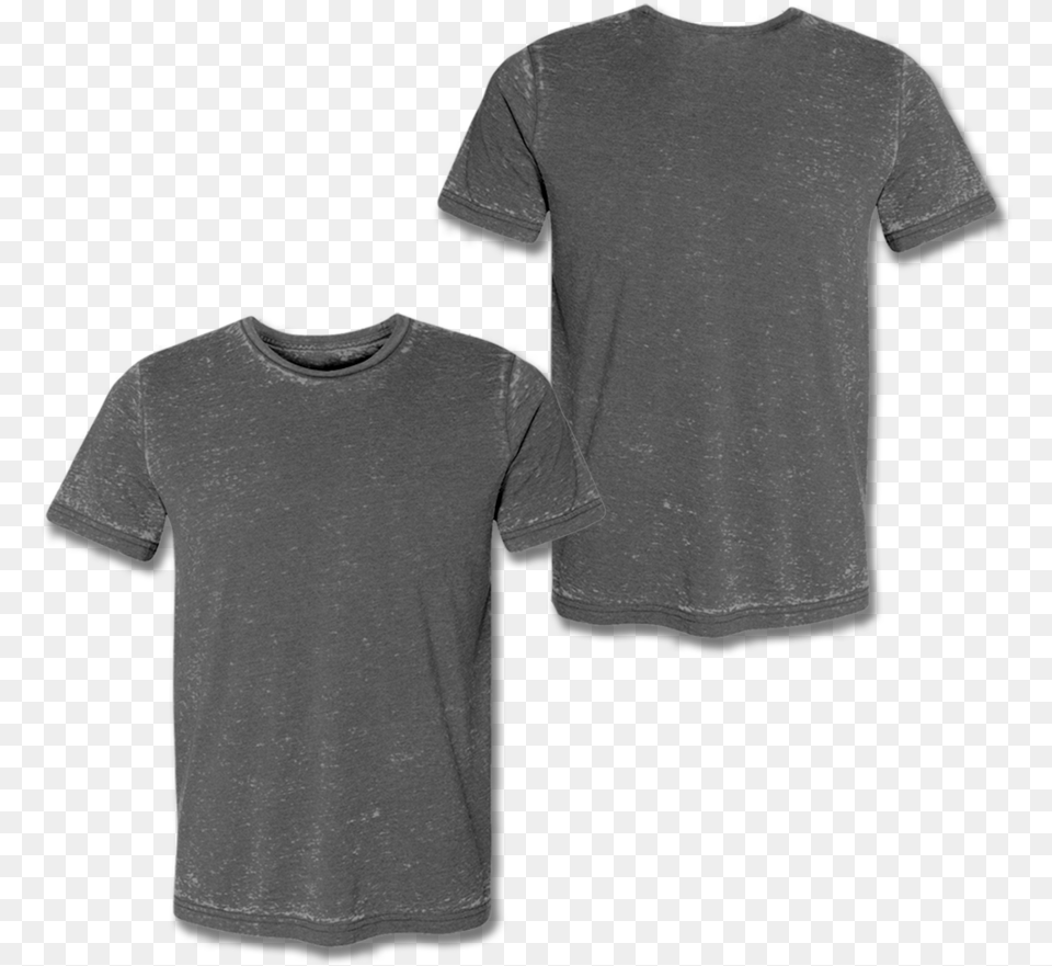 Acid Wash Shirt Gray, Clothing, T-shirt Free Transparent Png