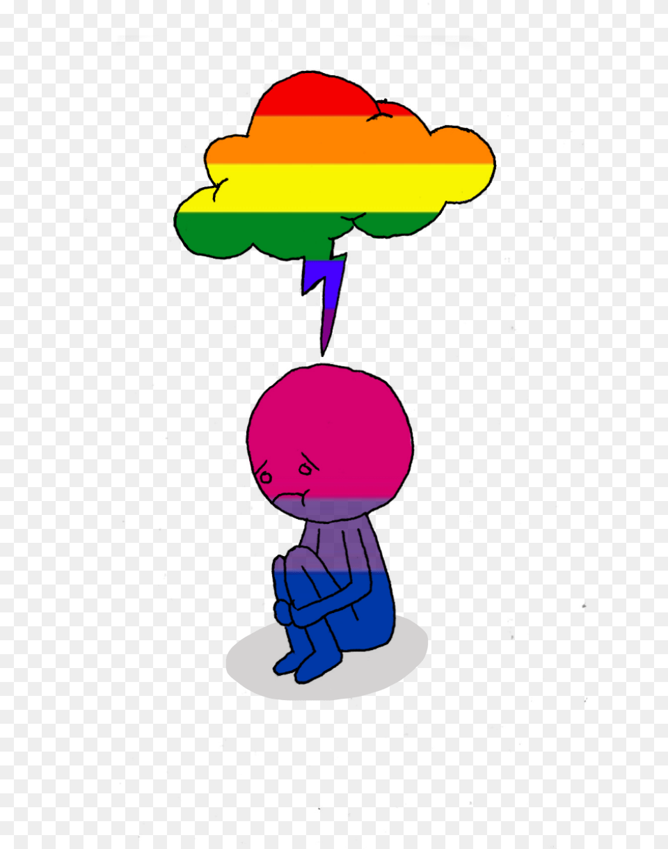 Acknowledging The B In Lgbtqclass Img Responsive, Baby, Person, Cartoon, Art Free Png Download