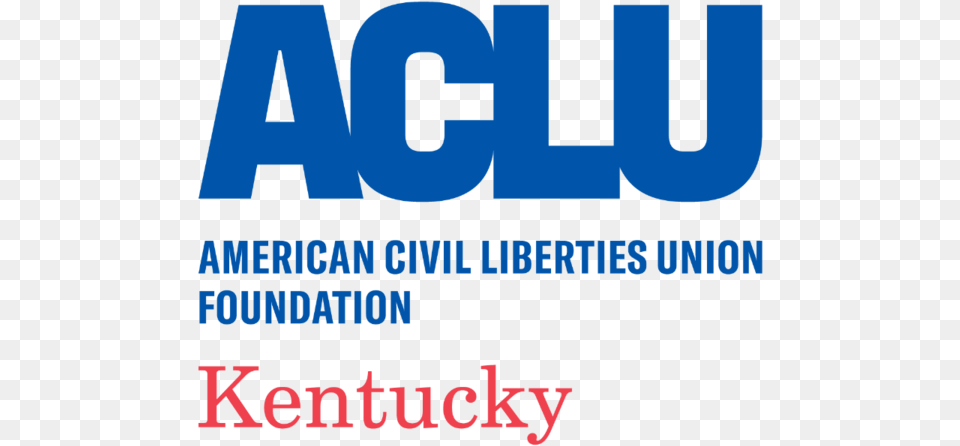Aclu Of Kentucky Foundation American Civil Liberties Union, Logo, Text Png Image