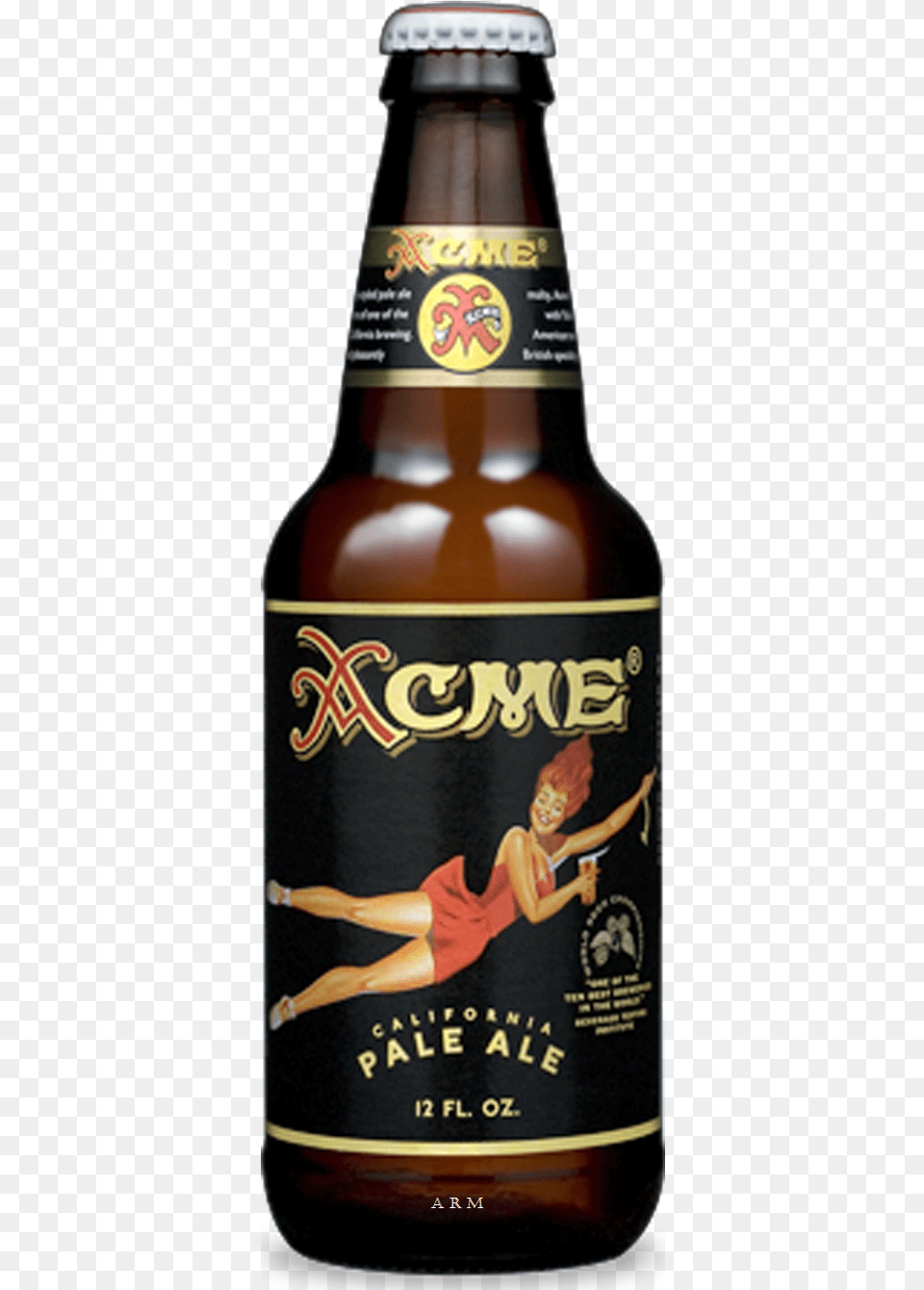 Acme Pale Ale, Alcohol, Beer, Beer Bottle, Beverage Free Png