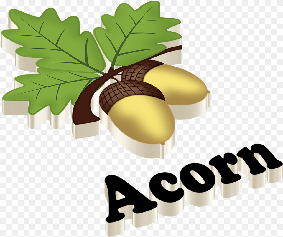 Acorn 3 Deepika Name, Vegetable, Food, Grain, Nut Free Transparent Png