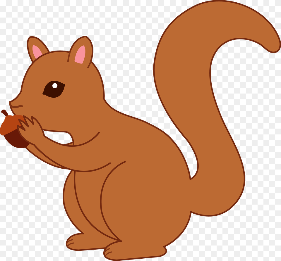 Acorn Clipart Fox Squirrel Graphic Royalty Squirrel Clipart, Animal, Mammal, Rodent, Fish Free Transparent Png