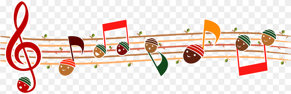 Acorn Musical Notes Clipart, Face, Head, Person Free Png Download