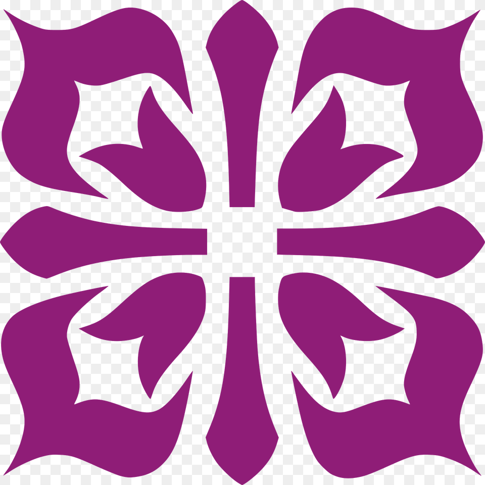 Acorn Square Ornament Purple Clipart, Art, Floral Design, Graphics, Pattern Free Transparent Png