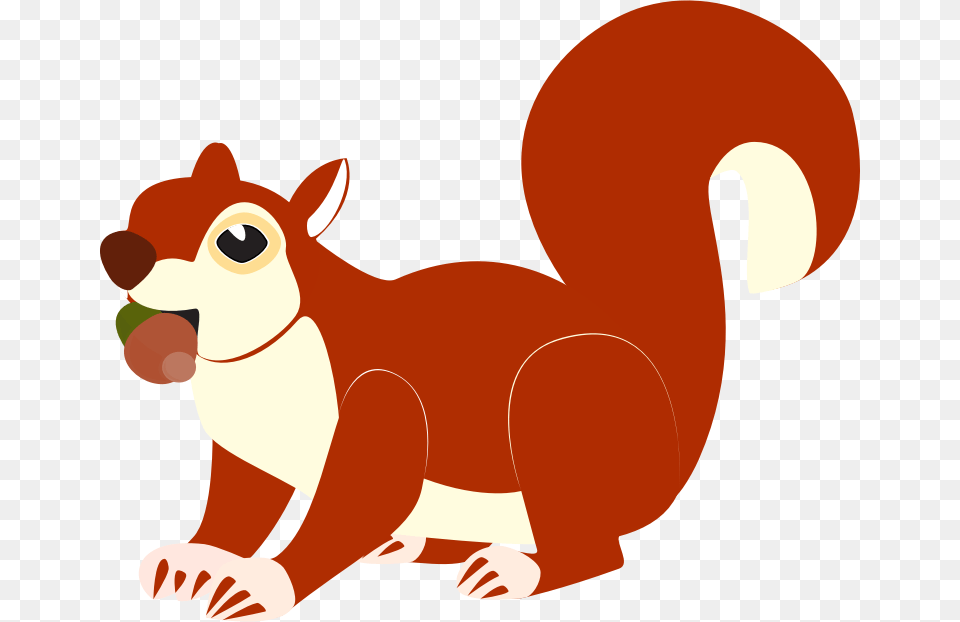 Acorn Squirrel Clipart Explore Pictures, Animal, Fish, Sea Life, Shark Free Png Download