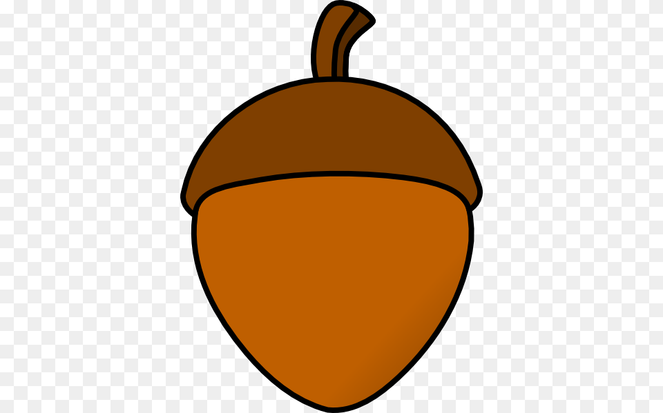 Acorn With Cap Clip Art, Food, Grain, Nut, Plant Free Png Download