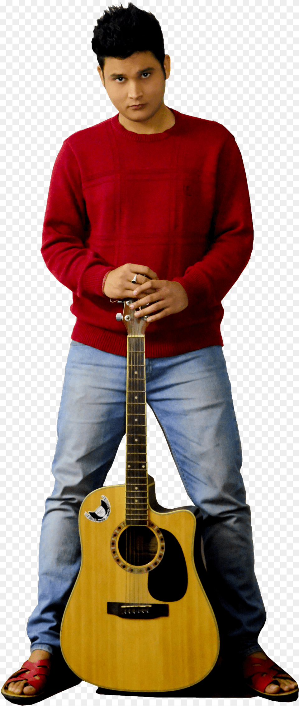 Acoustic Guitar, Musical Instrument, Teen, Male, Person Free Transparent Png