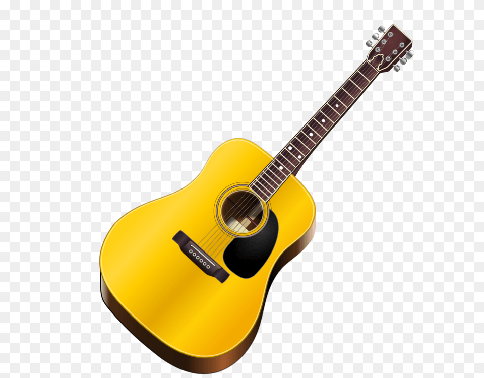 Acoustic Guitar Acoustic Electric Guitar Bass Guitar, Musical Instrument Free Png Download