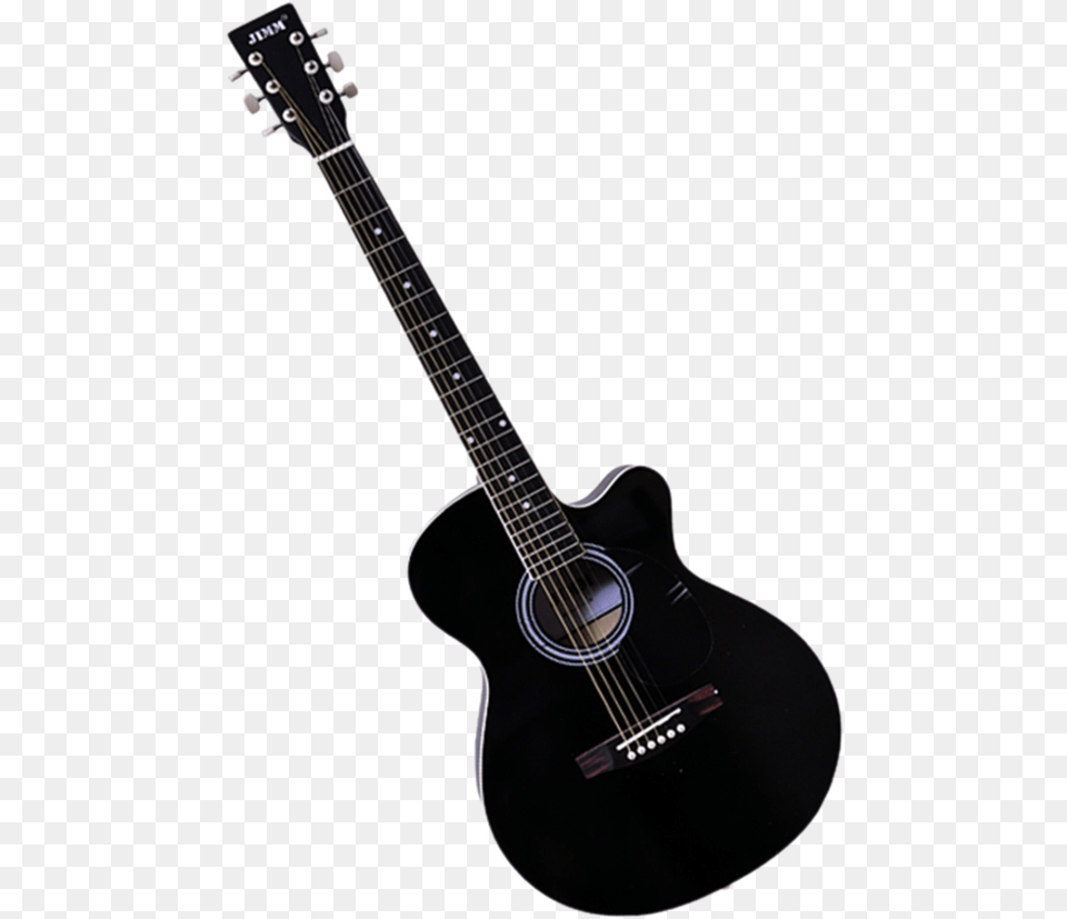 Acoustic Guitar Black And White, Musical Instrument, Bass Guitar Png
