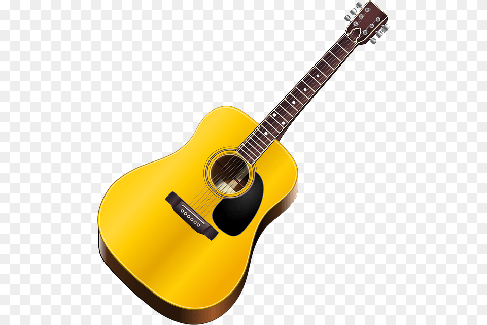 Acoustic Guitar Clipart Electric, Musical Instrument Png Image