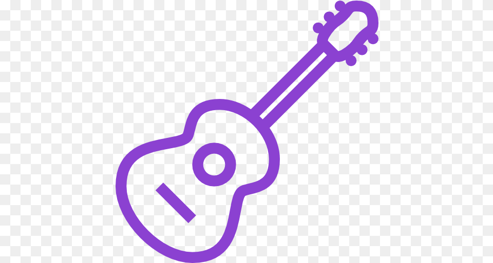 Acoustic Guitar Musical Instrument Icon Of Icon Children Play Music, Musical Instrument, Key Free Transparent Png