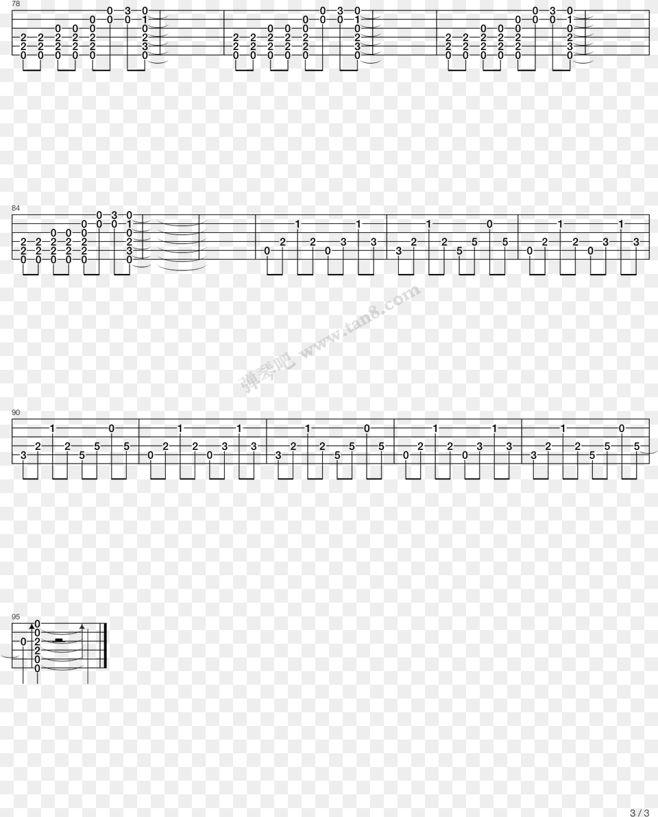 Acoustic Guitar Sheet Music, Text Free Png