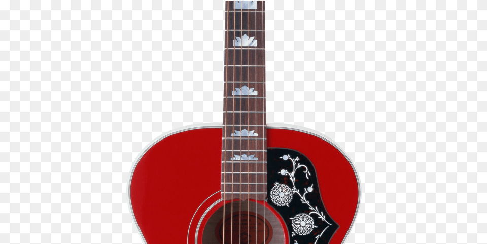 Acoustic Guitar Transparent Black Gibson Guitar Acoustic, Musical Instrument, Bass Guitar Free Png