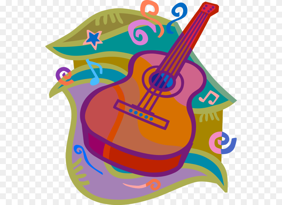 Acoustic Guitar Vector Clipart Ruby, Musical Instrument, Dynamite, Weapon Free Png Download