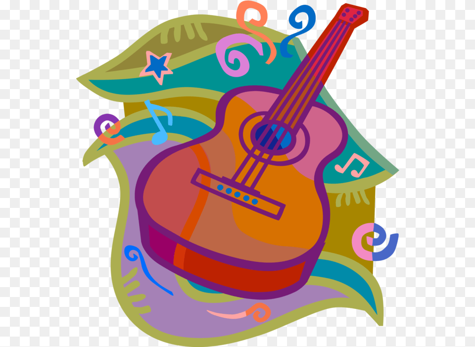 Acoustic Guitar Vector Clipart Ruby, Musical Instrument, Dynamite, Weapon Free Png Download