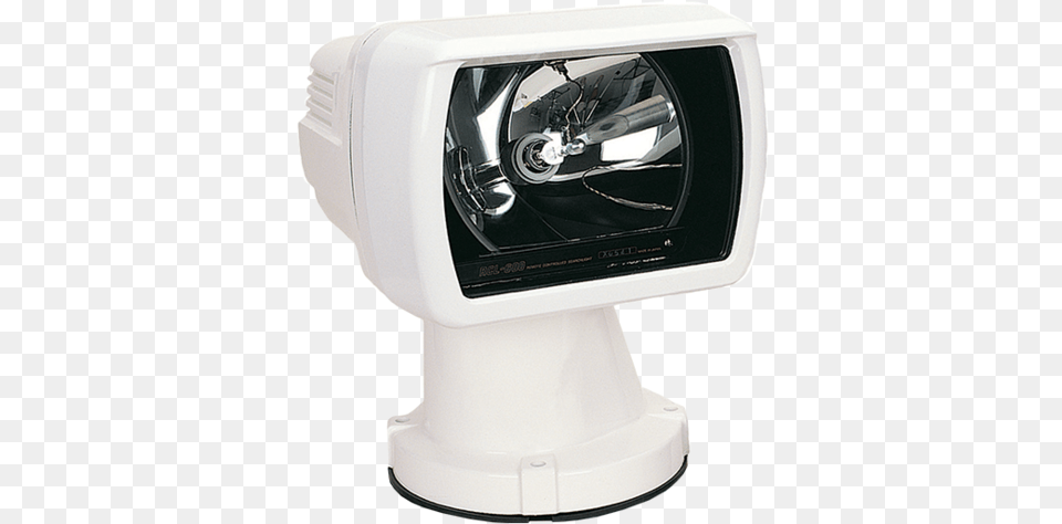 Acr Product Rcl 600a Searchlight Left Angle Acr 1941 Rcl 600a Remote Control 24v Searchlight With, Lighting, Appliance, Blow Dryer, Device Png Image