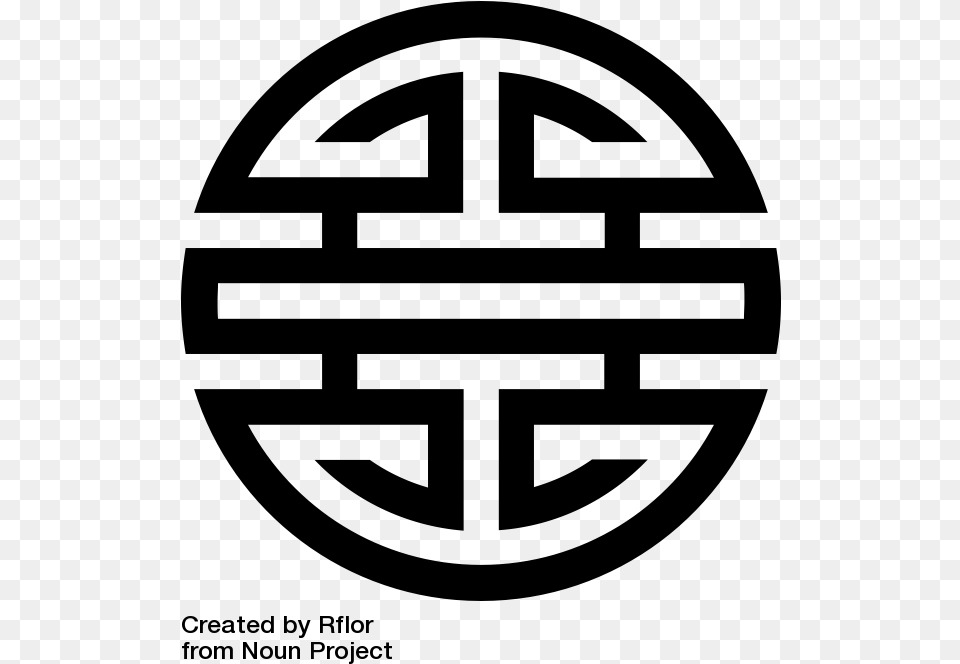 Acrid Clipart Chinese Symbol Of Life, Gray Free Png Download
