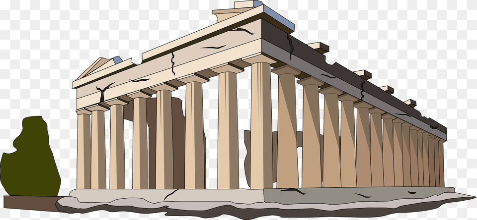 Acropolis Of Athens Clipart, Architecture, Building, Parthenon, Person Free Png Download
