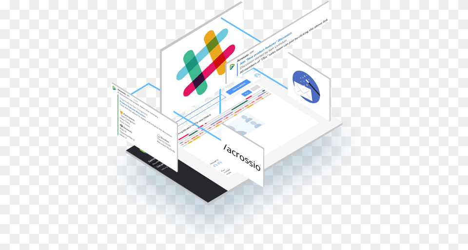 Acrossio For Slack Diagram, Cad Diagram, Business Card, Paper, Text Free Png Download