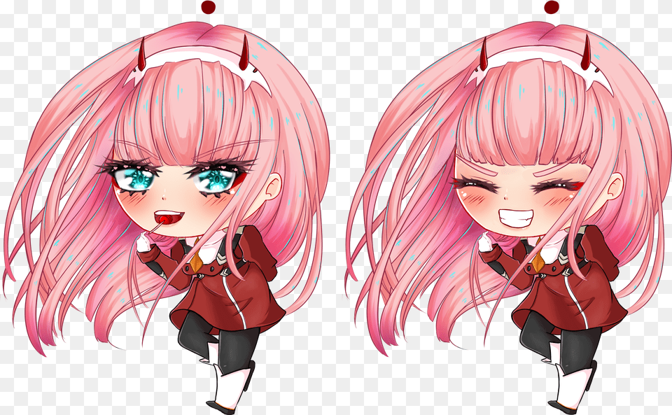 Acrylic Charms 002 And Violet Charms Miyuuhime Zero Two, Adult, Publication, Person, Female Free Png