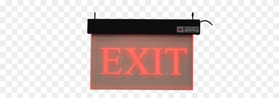 Acrylic Exit Sign With Backup Led Display, Computer Hardware, Electronics, Hardware, Light Free Png