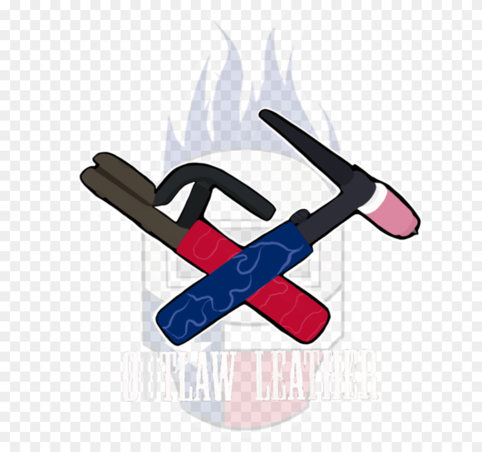 Acrylic Handles Outlaw Leather Tx, Dynamite, Weapon Free Png