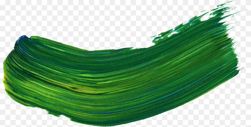 Acrylic Paint Paint Brush Strokes Green, Plant, Nature, Outdoors Free Transparent Png