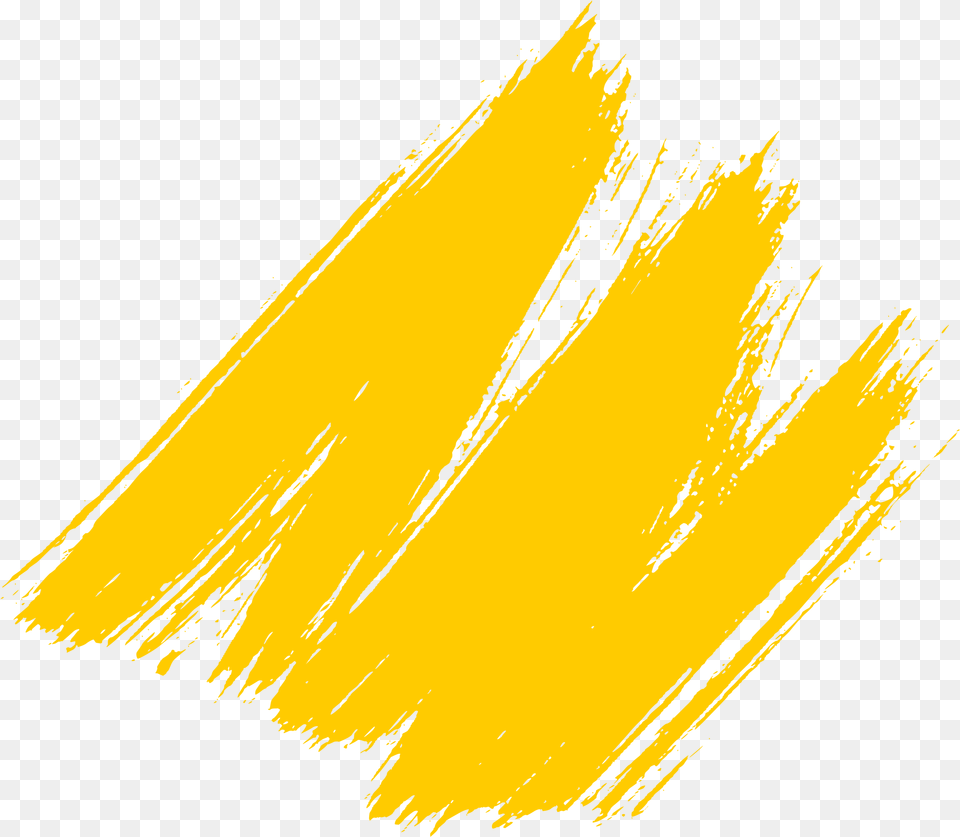 Acrylic Painting Best Of Yellow Brush Stroke Free Png Download