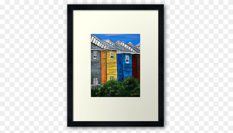 Acrylic Painting Inspirational Quotbeach Houses Artwall Derek Mccrea Beach Houses Gallery Wrapped Canvas, Architecture, Rural, Outdoors, Nature Free Transparent Png