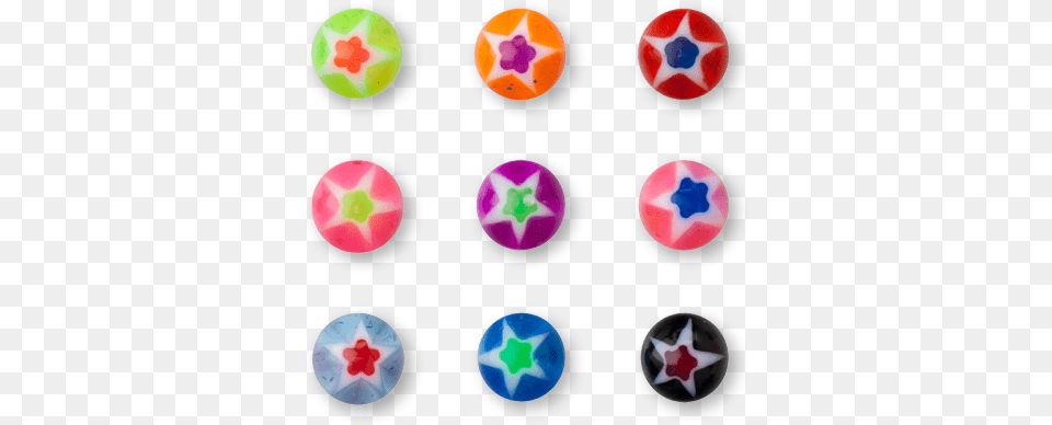 Acrylic Screw On Glitter Star Ball Navagraha Stones, Accessories, Gemstone, Jewelry Png Image