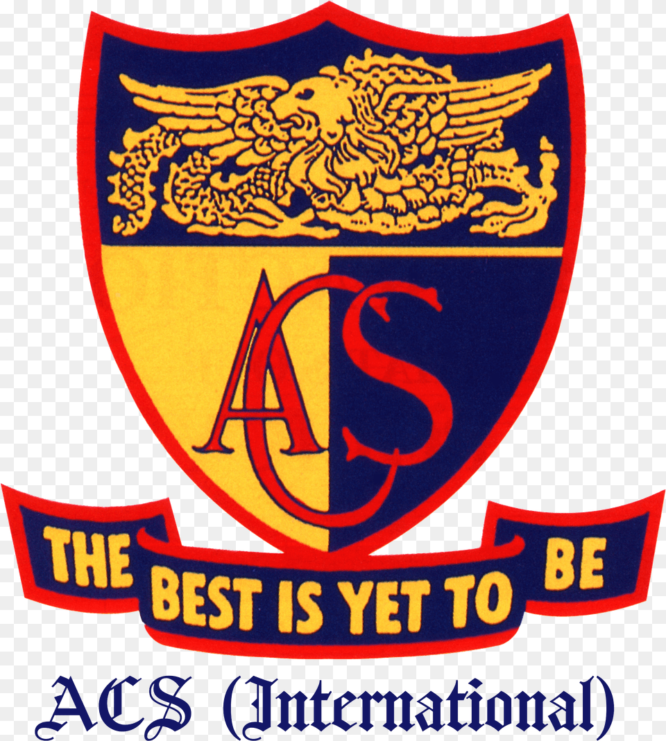 Acs Logo Anglo Chinese School Logo, Text, Nature, Night, Outdoors Png